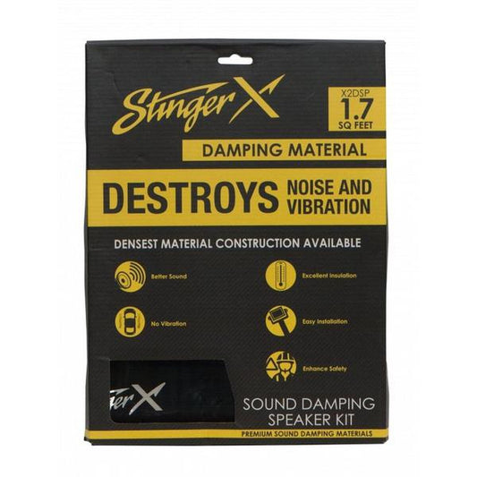 Stinger X-Mat Sound Damping Speaker Kit