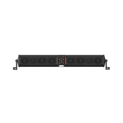 Wet Sounds Stealth 8-Speaker XT Soundbar w/ Built-in Bluetooth, Amp, & RF Remote - Black