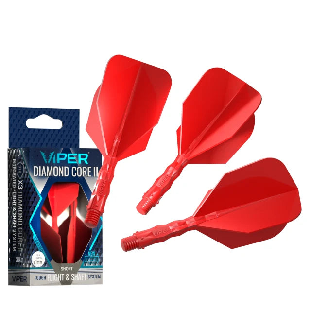 Viper Diamond Core II Integrated Dart Flight & Shaft System