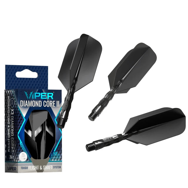 Viper Diamond Core II Integrated Dart Flight & Shaft System
