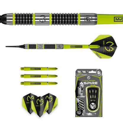 Winmau MVG Aspire Soft Tip Dart Set - 20g