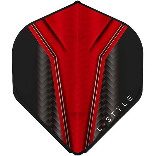 A-Z Darts L-Style EZ Inception Dart Flights - L1 / Standard Red