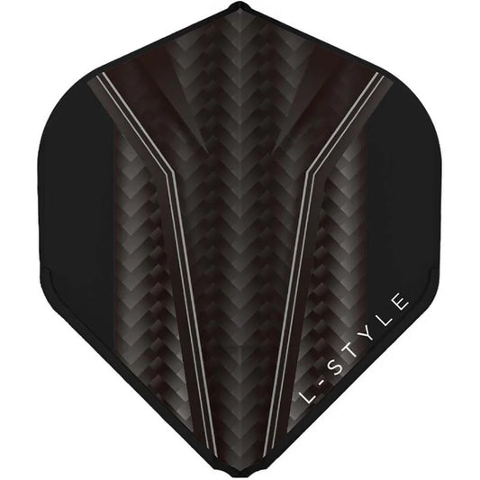 A-Z Darts L-Style EZ Inception Dart Flights - L1 / Standard Black