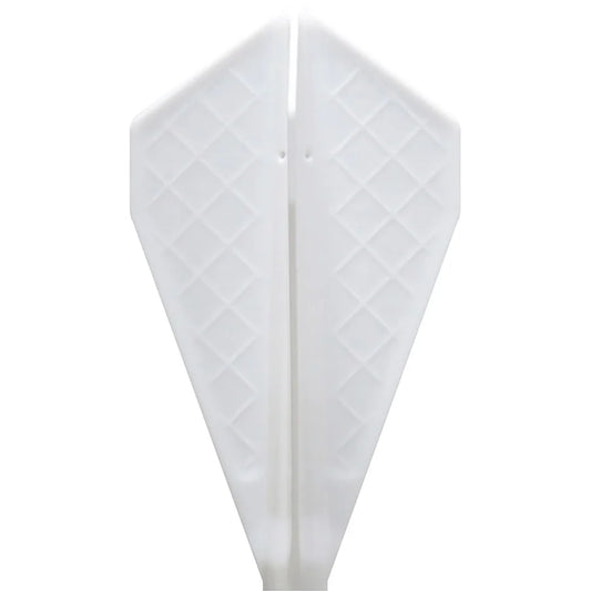A-Z Darts Fit Flight Pro Dart Flights - V-1 White