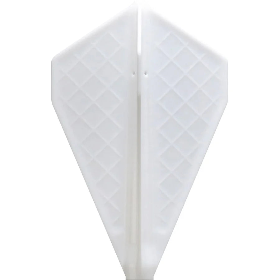 A-Z Darts Fit Flight Pro Dart Flights - V-2 White