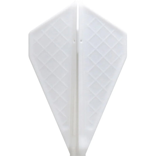A-Z Darts Fit Flight Pro Dart Flights - V-2 White