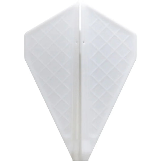 A-Z Darts Fit Flight Pro Dart Flights - V-3 White