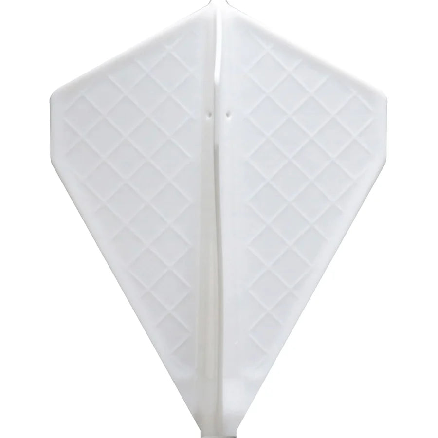 A-Z Darts Fit Flight Pro Dart Flights - V-4 White