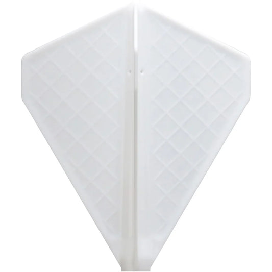 A-Z Darts Fit Flight Pro Dart Flights - V-5 White