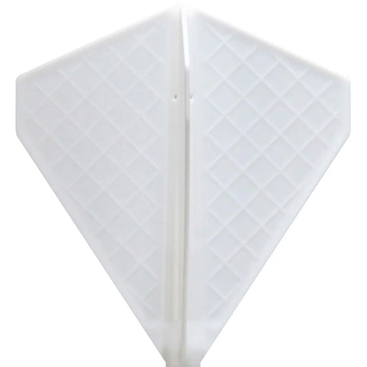 A-Z Darts Fit Flight Pro Dart Flights - V-6 White