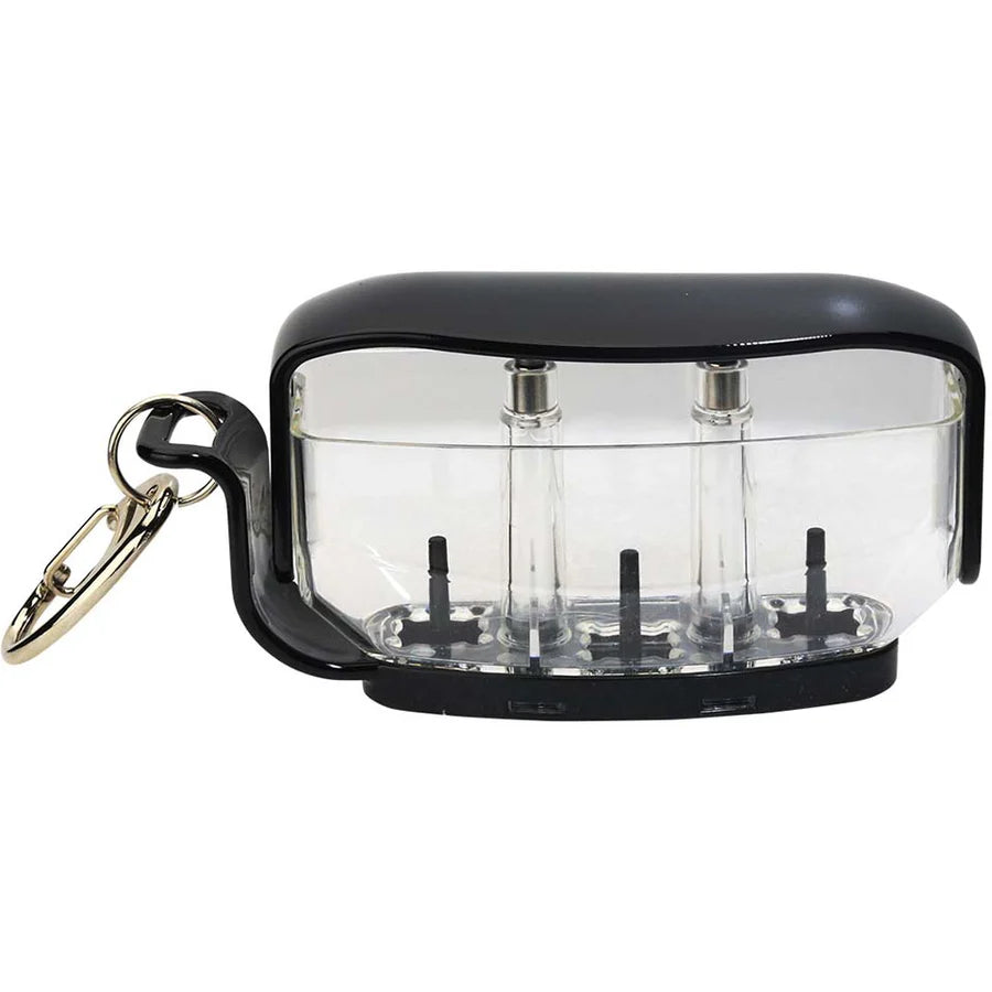 A-Z Darts Fit Flight Fit Holder Flight Case - Clear Dark Black