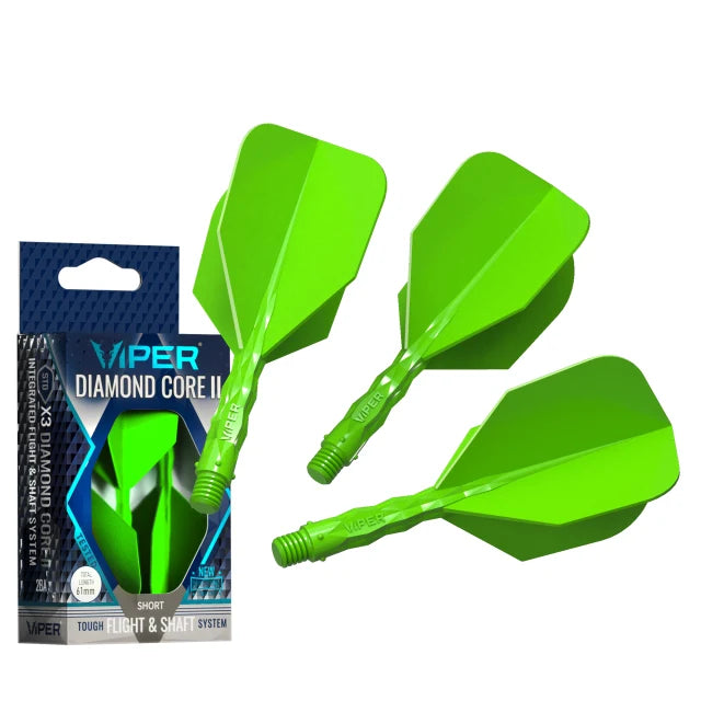 Viper Diamond Core II Integrated Dart Flight & Shaft System