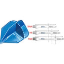 Harrows Clic Normal Dart Shafts - Short Black
