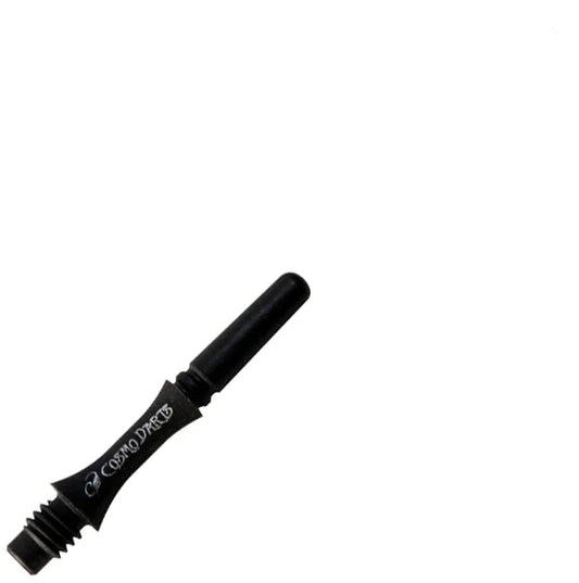 Fit Flight Carbon Slim Spinning Dart Shafts - Super X-Short #1 (13.0mm) Black