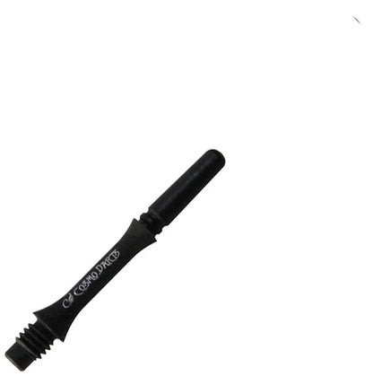 Fit Flight Carbon Slim Spinning Dart Shafts - X-Short #2 (18.0mm) Black
