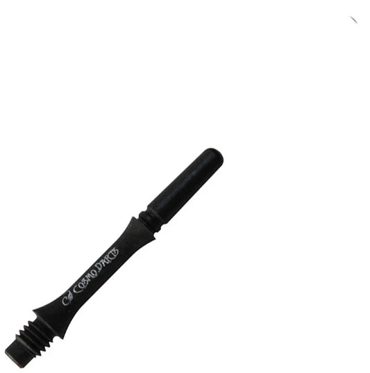 Fit Flight Carbon Slim Spinning Dart Shafts - X-Short #2 (18.0mm) Black