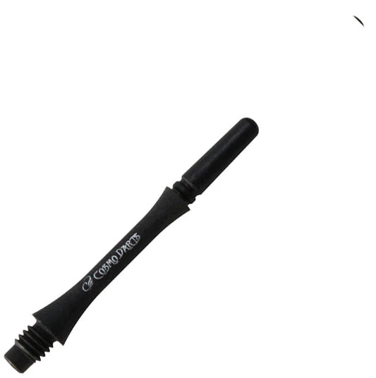 Fit Flight Carbon Slim Spinning Dart Shafts - Short #3 (24.0mm) Black