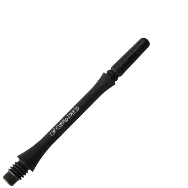 Fit Flight Carbon Slim Spinning Dart Shafts - Super Medium #6 Black