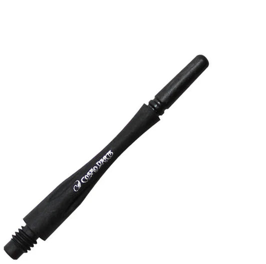 Fit Flight Carbon Hybrid Spinning Dart Shafts - Medium #5 (31.0mm) Black