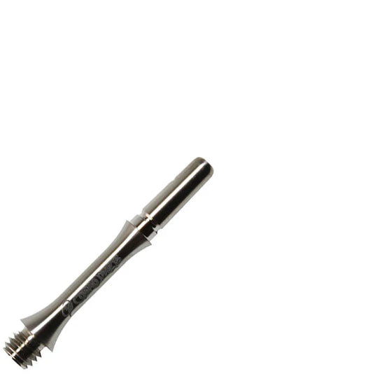A-Z Darts Fit Flight Titanium Slim Locked Dart Shafts - X-Short #2 (18.0mm)