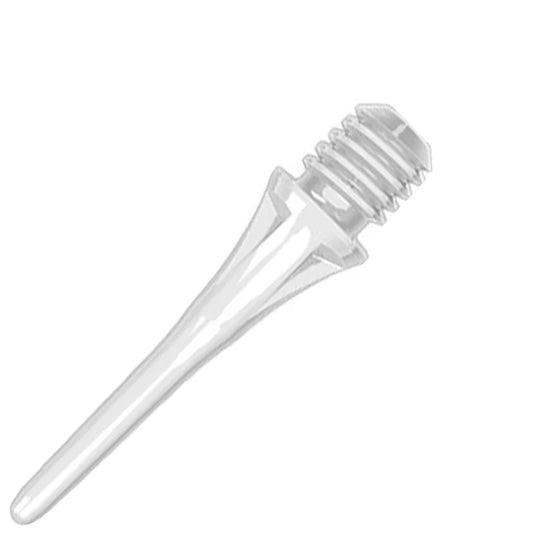 A-Z Darts Fit Point Plus SHORT Soft Tip Points - White (50 Count)
