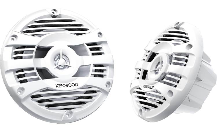 Kenwood 6 1/2" 2-Way Marine Speaker (White)
