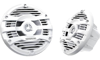 Kenwood 6 1/2" 2-Way Marine Speaker (White)
