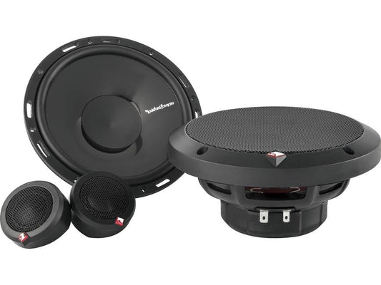 Rockford Fosgate Punch 6.5" 2-Way Euro Fit Component System Internal Xover (pr)