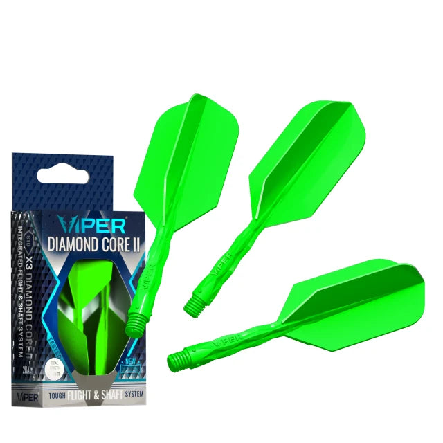Viper Diamond Core II Integrated Dart Flight & Shaft System