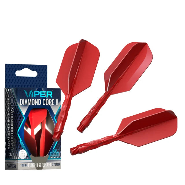 Viper Diamond Core II Integrated Dart Flight & Shaft System