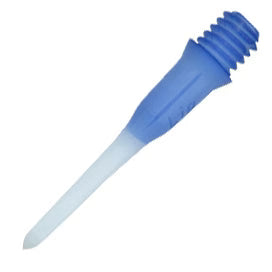 A-Z Darts L-Style Short Lip Two Tone Soft Tip Points - Blue (30 Count)
