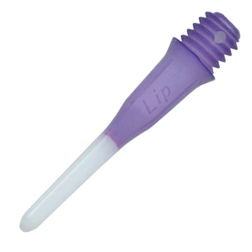 A-Z Darts L-Style Short Lip Two Tone Soft Tip Points - Purple (30 Count)