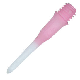 A-Z Darts L-Style Short Lip Two Tone Soft Tip Points - Pink (30 Count)