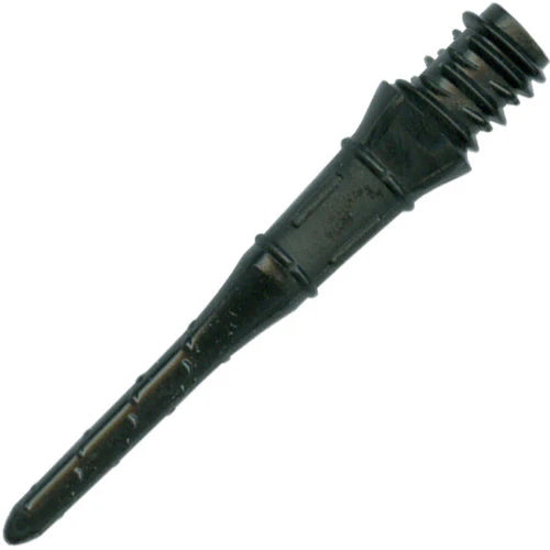A-Z Darts L-Style Lippoint Premium Soft Tip Points - Black (30 Count)