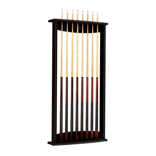 Brunswick Billiards Metro Wall Cue Rack Black Finish