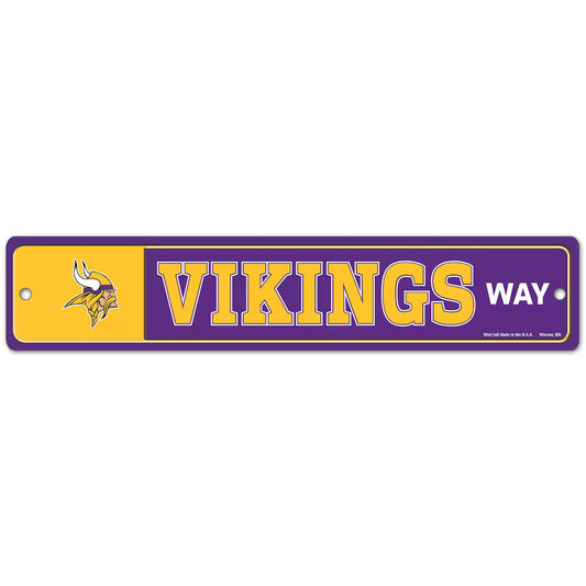 Minnesota Vikings Way Street Sign