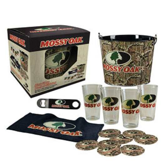 Mossy Oak Pint Glass Bucket Set