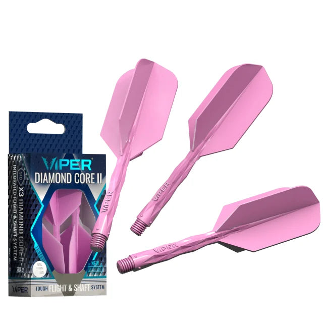 Viper Diamond Core II Integrated Dart Flight & Shaft System