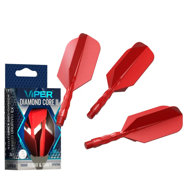 Viper Diamond Core II Integrated Dart Flight & Shaft System