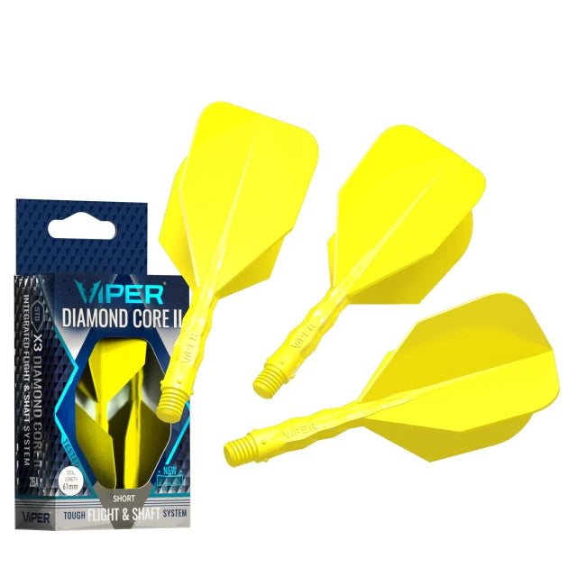 Viper Diamond Core II Integrated Dart Flight & Shaft System