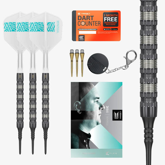 Target Darts Rob Cross 95K Soft Tip Darts 18G