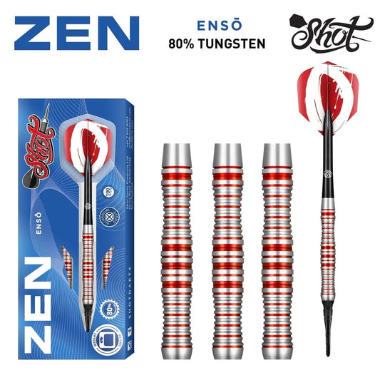 Shot Darts Zen Enso Soft Tip Dart Set - 20g