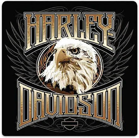 Harley Davidson Eagle Stare Tin Sign