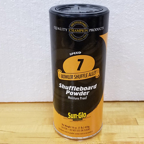 Sun-Glo Shuffleboard Powder Speed 7 Bowler Shuffle Alley