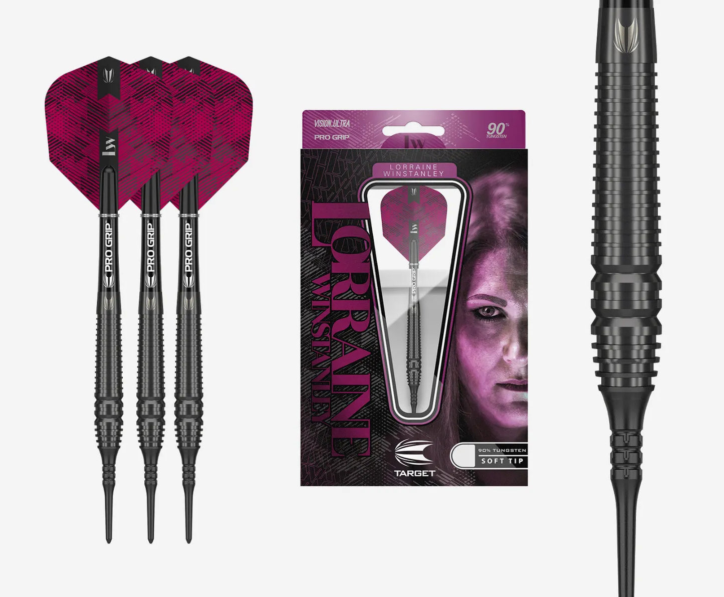 Target Darts Lorraine Winstanley Gen 1 Soft Tip 18g