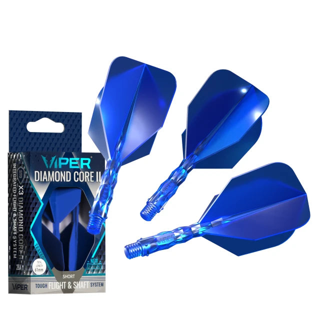 Viper Diamond Core II Integrated Dart Flight & Shaft System