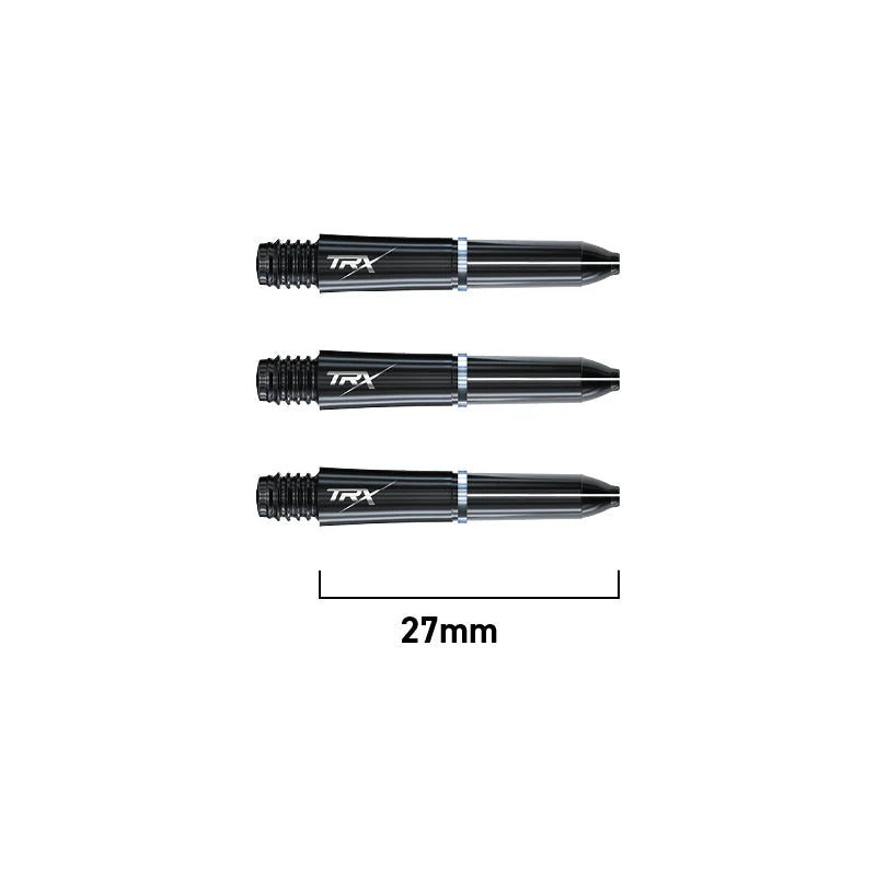 Red Dragon TRX Extra Short Black Dart Shafts