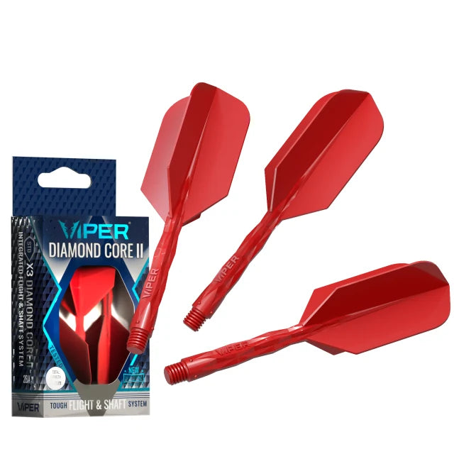 Viper Diamond Core II Integrated Dart Flight & Shaft System