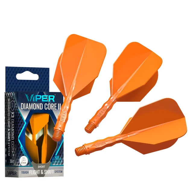 Viper Diamond Core II Integrated Dart Flight & Shaft System