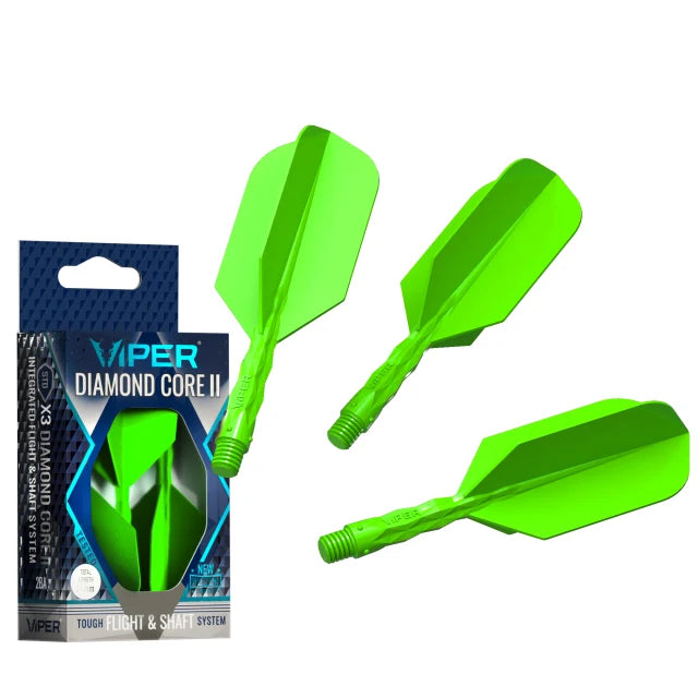 Viper Diamond Core II Integrated Dart Flight & Shaft System